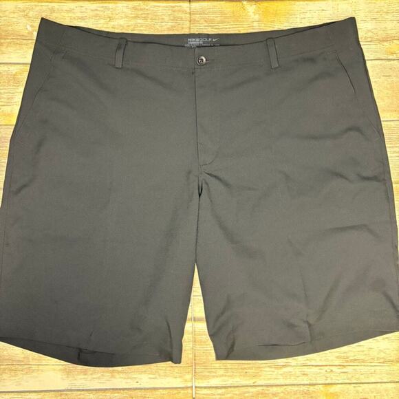 Nike Golf Black Standard Fit Dri-Fit Shorts Mens Sz 42 - Picture 1 of 9